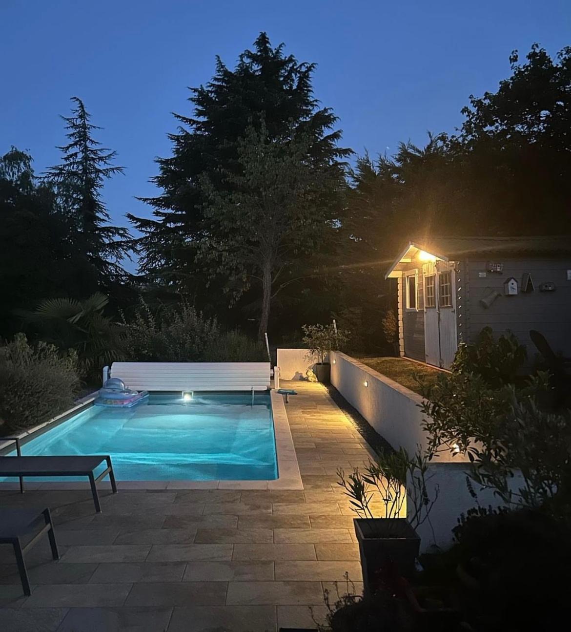 La Glycine B&B Sainte-Colombe  エクステリア 写真